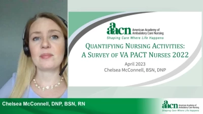 Quantifying Nurse Activities: A Survey of VA Patient-Aligned Care Team Nurses 2022 icon
