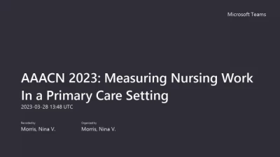 Primary Care Nursing of the Future: Creating a Vision icon