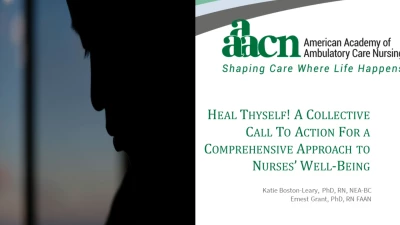 Heal Thyself! A Collective Call to Action for a Comprehensive Approach to Nurses' Well-Being /// Closing Address icon