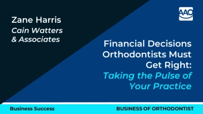 Financial Decisions Orthodontists Must Get Right: Taking the Pulse of Your Practice icon