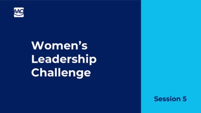 Women's Leadership Challenge Session 5 icon