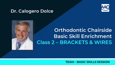 Orthodontic Chairside Basic Skill Enrichment - Session 2: BRACKETS & WIRES icon