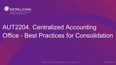 Centralized Accounting Office - Best Practices for Consolidation icon