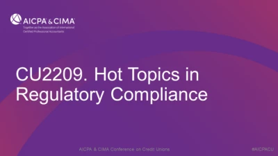 Hot Topics in Regulatory Compliance icon