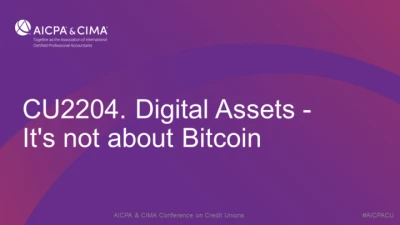 Digital Assets - It's Not About Bitcoin icon