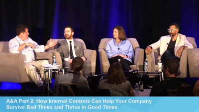 A&A Part 2: How Internal Controls Can Help Your Company Survive Bad Times and Thrive in Good Times icon