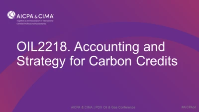 Accounting and Strategy for Carbon Credits icon