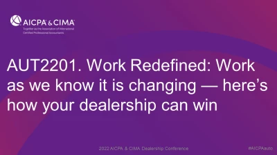 Work Redefined: Work as we know it is changing — here’s how your dealership can win icon