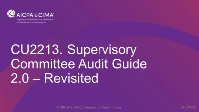Supervisory Committee Audit Guide 2.0 – Revisited icon