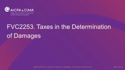 Taxes in the Determination of Damages icon