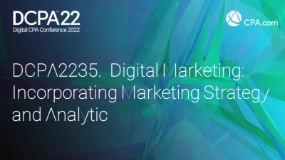Digital Marketing: Incorporating Marketing Strategy and Analytics icon