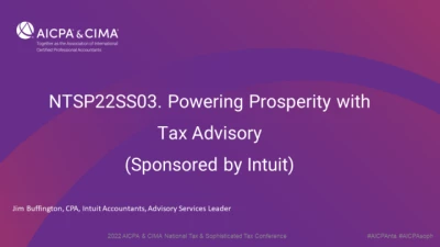 Powering Prosperity with Tax Advisory (Sponsored by Intuit) icon