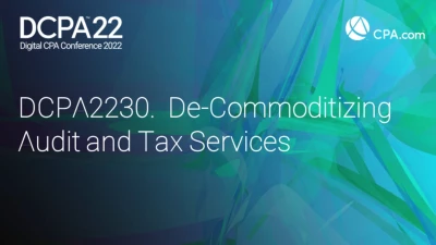 De-Commoditizing Audit and Tax Services icon