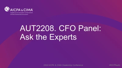 CFO Panel: Ask the Experts icon