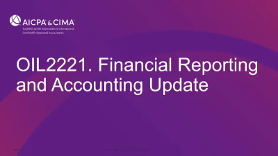 Financial Reporting and Accounting Update icon