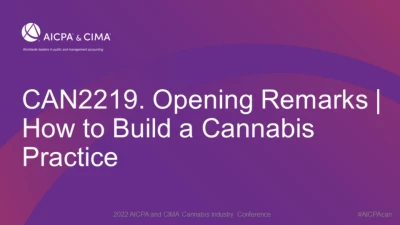 Opening Remarks | How to Build a Cannabis Practice icon