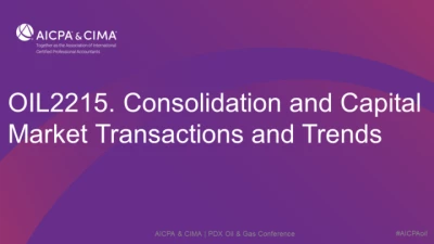 Consolidation and Capital Market Transactions and Trends icon