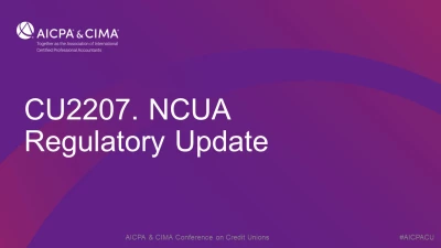 NCUA Regulatory Update icon