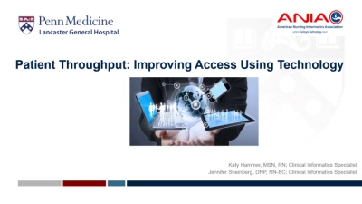 Patient Throughput: Improving Access Using Technology   icon