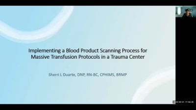 Implementing a Blood Product Scanning Process for Massive Transfusion Protocols in a Trauma Center icon