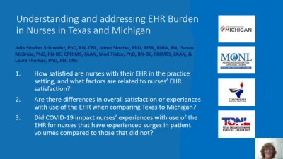Understanding and Addressing EHR Burden in Nurses icon