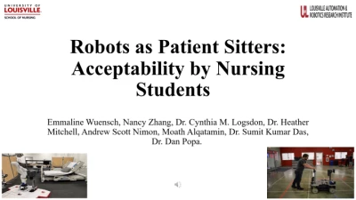 Robots as Patient Sitters: Acceptability by Nursing Students icon