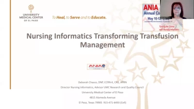 Nursing Informatics Transforming Transfusion Management icon