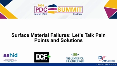 Surface Material Failures:  Let’s Talk Pain Points and Solutions icon