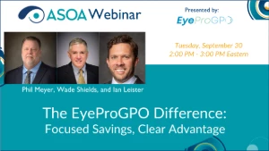 The EyeProGPO Difference: Focused Savings, Clear Advantage