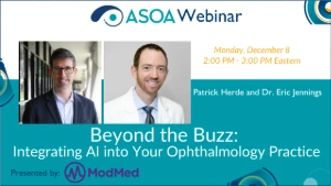 Beyond the Buzz: Integrating AI into Your Ophthalmology Practice