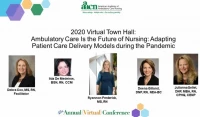 Town Hall  - Ambulatory Care Is the Future of Nursing: Adapting Patient Care Delivery Models During the Pandemic icon