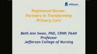 Registered Nurses: Partners in Transforming Primary Care icon