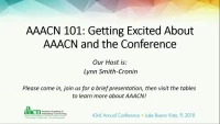 AAACN 101: Getting Excited About AAACN and the Conference icon