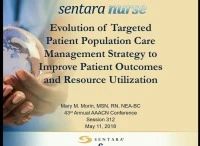 Evolution of Targeted Patient Population Care Management Strategy to Improve Patient Outcomes and Healthcare Resource Utilization icon