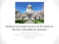 Medical Assistant Practice in WA State in the Era of Health Care Reform icon
