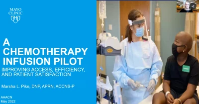 A Chemotherapy Infusion Therapy Pilot: Improving Access, Efficiency, and Patient Satisfaction icon