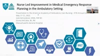 Nurse-Led Improvement of Medical Emergency Response Planning in the Ambulatory Care Setting icon