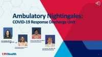 Ambulatory Care Nightingales: COVID Response Discharge Unit icon