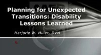 Planning for Unexpected Transitions: Disability Lessons Learned icon