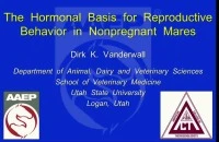 The Hormonal Basis for Reproductive Behavior in Nonpregnant Mares  icon