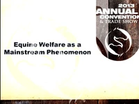 Equine Welfare as a Mainstream Phenomenon icon