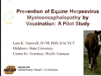 Prevention of Equine Herpes Myeloencephalopathy by Vaccination: A Pilot Study icon