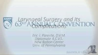 Laryngeal Surgery and Its Complications  icon