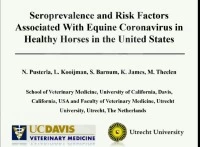 Seroprevalence and Risk Factors for Infection With Equine Coronavirus in Healthy Horses in the USA  icon