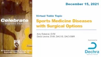 Sports Medicine Diseases with Surgical Options icon
