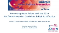 Preventing Heart Failure with the 2019 ACC/AHA Prevention Guidelines & Risk Stratification icon