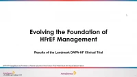 Product Theater: AstraZeneca: Evolving the Foundation of HFrEF Management icon