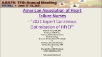Global: 2021 Update Expert Consensus for Optimization of HFrEF
Support: This activity is supported by an independent educational grant from Merck. icon