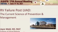NP /VAD: RV Failure Post LVAD: The Current Science of Prevention & Management icon