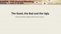 Incoming President’s Remarks: The Good, the Bad and the Ugly; What the Pandemic Taught Nursing in the 21st Century icon